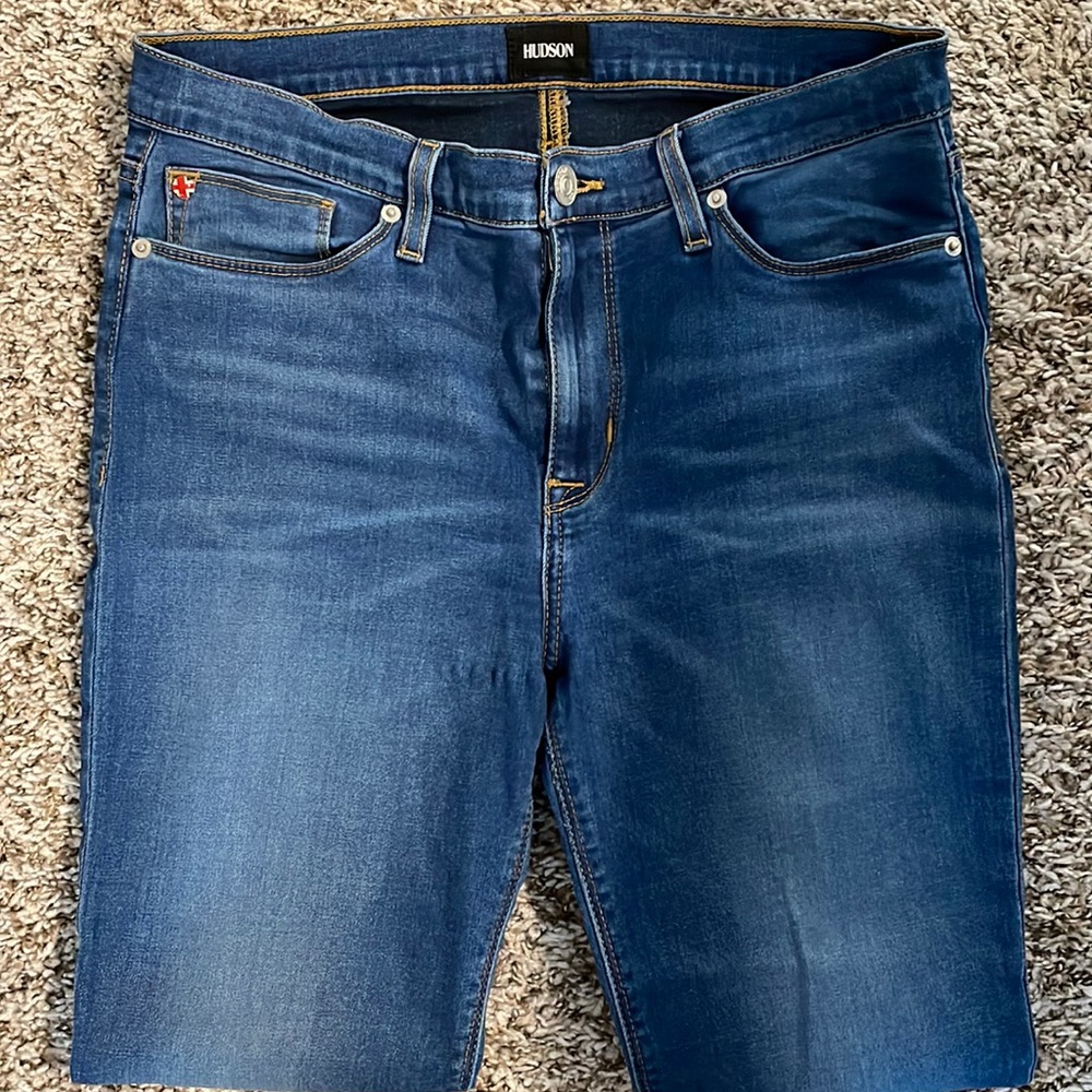 HUDSON Super Skinny Ankle Jeans